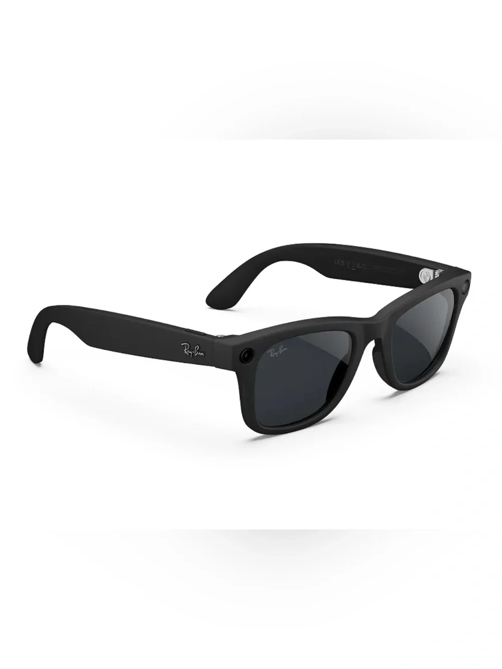 Ray-Ban Black Wayfarer-Style Smart Sunglasses Gen 2 - brand new Black Shinny